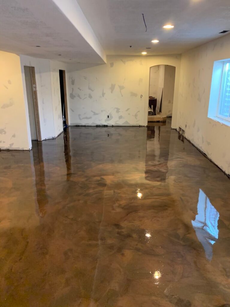 Epoxy Metallic Flooring Salt Lake City Utah