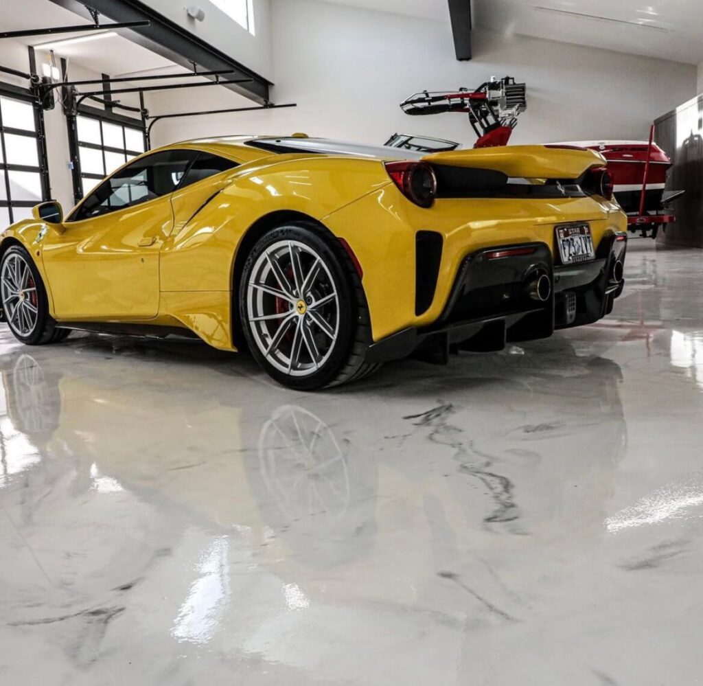 Epoxy Metallic Flooring Salt Lake City Utah