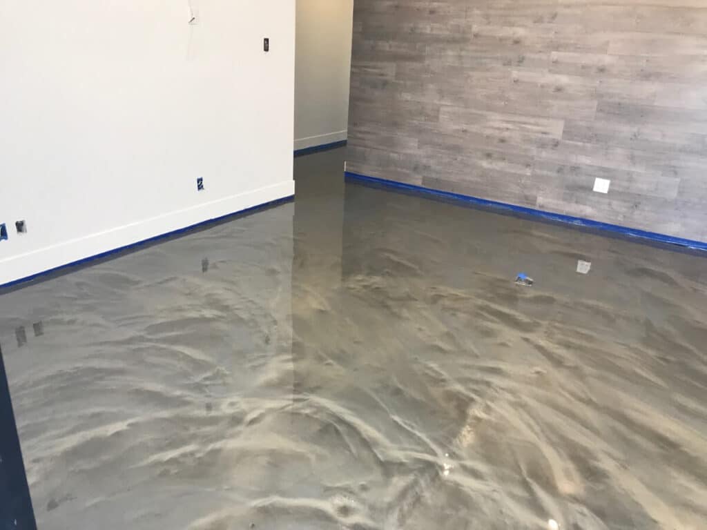 Epoxy Metallic Flooring Salt Lake City Utah