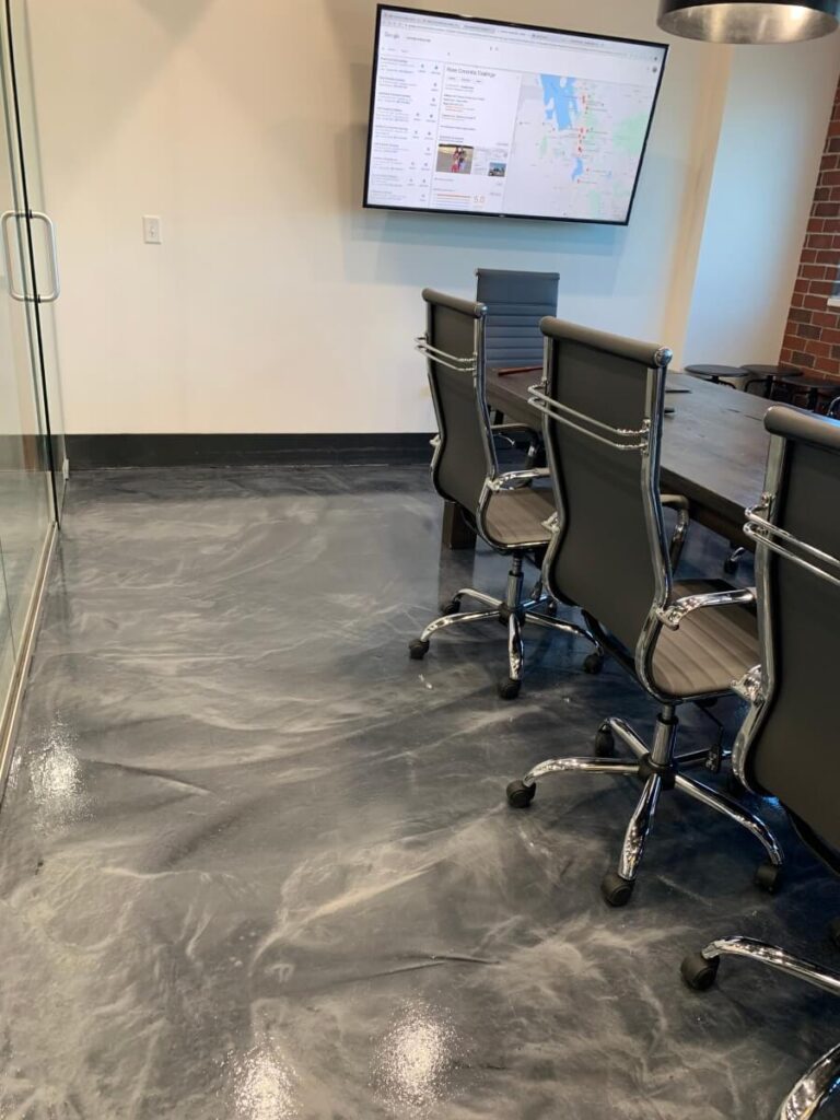 Epoxy Metallic Flooring Salt Lake City Utah