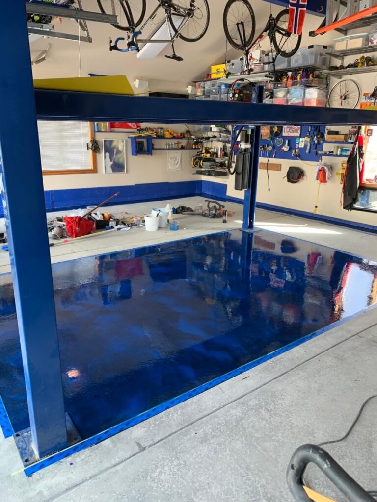 Epoxy Metallic Flooring Salt Lake City Utah