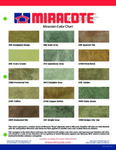 Millstein Color MiraStain-colorchart | Hard Rock Concrete Coatings