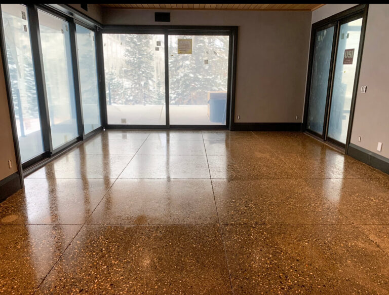 Polished Concrete Floor in Salt Lake City Utah