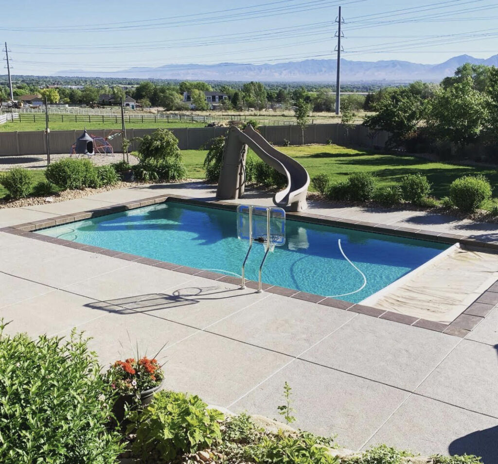 Pool Deck Concrete Coatings Salt Lake City Utah
